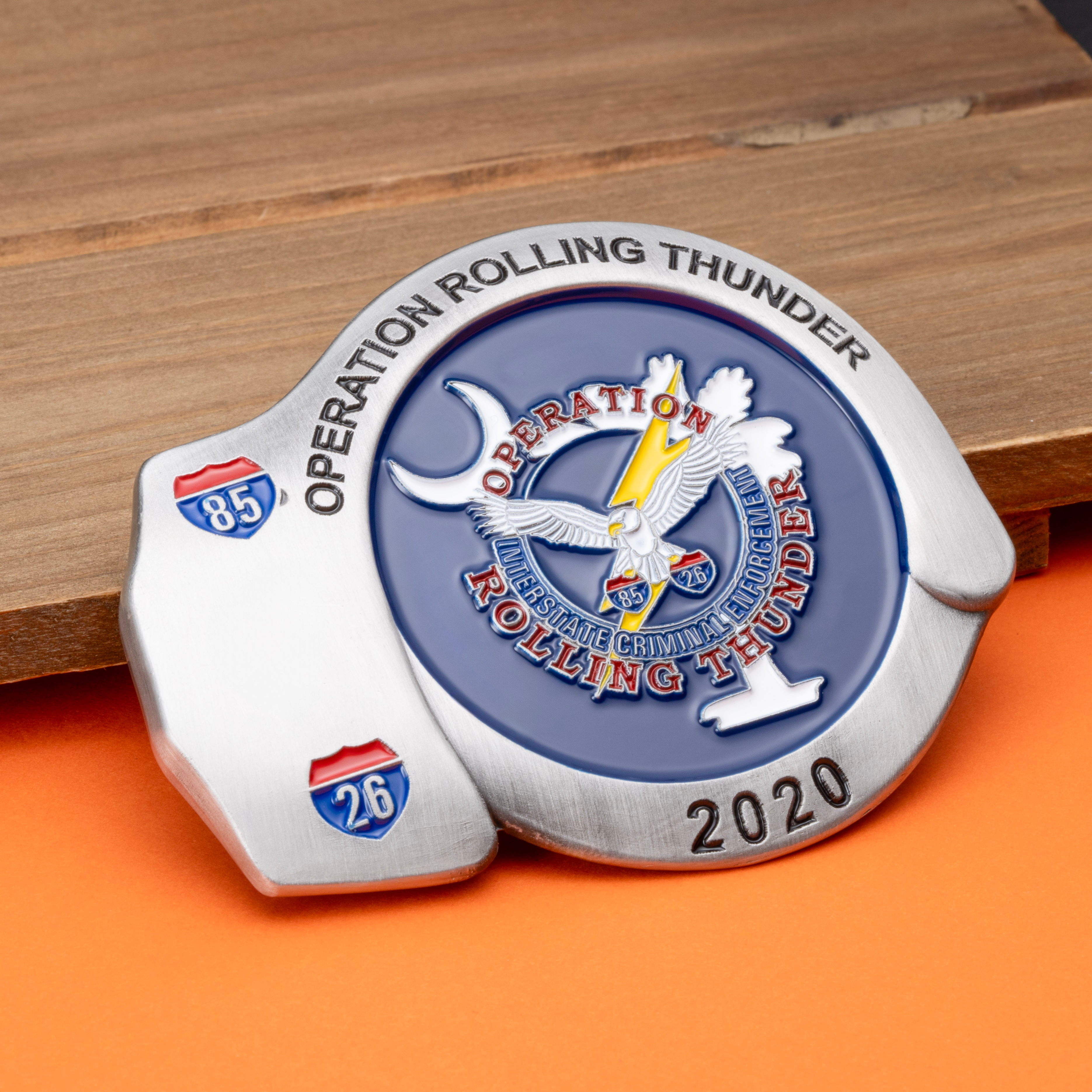 Soft Enamel On Both Sides - Challenge Coins