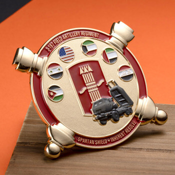 Soft Enamel On Both Sides - Challenge Coins