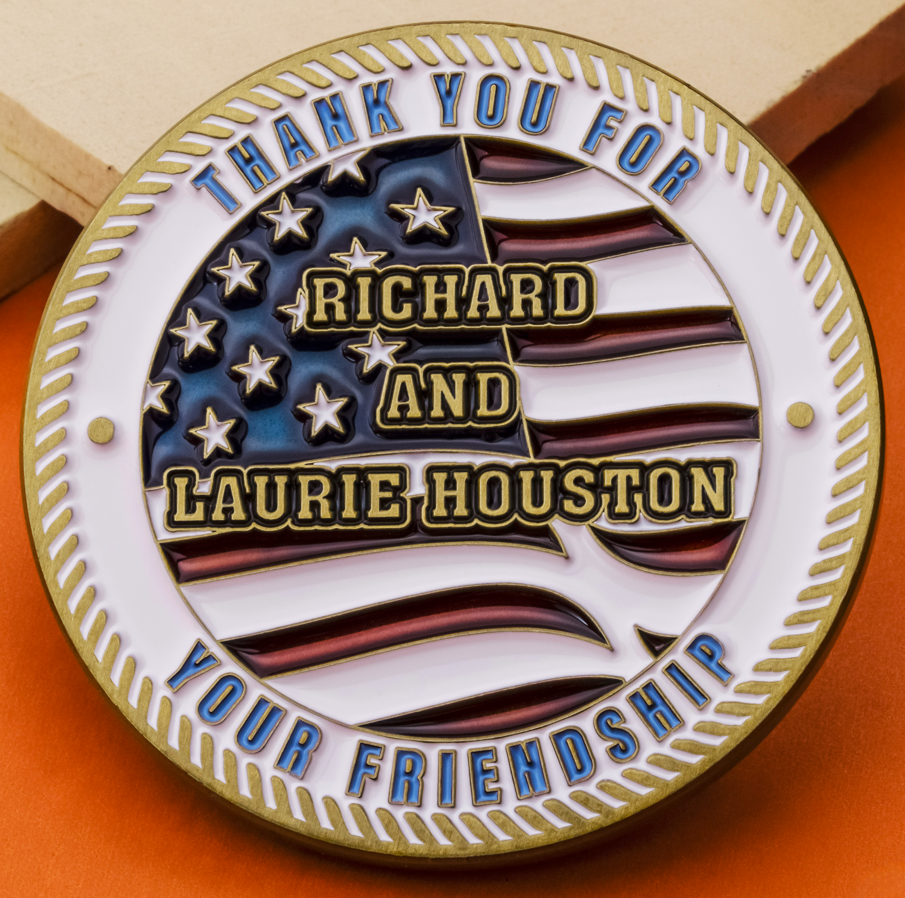 Soft Enamel On Both Sides - Challenge Coins