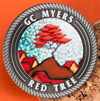 Soft Enamel On One Side - Challenge Coins