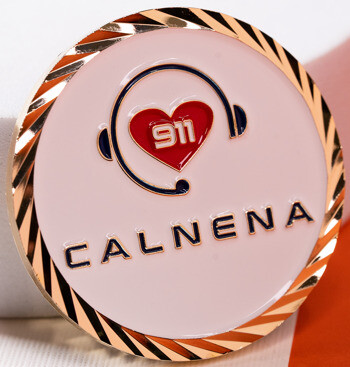 Soft Enamel On Both Sides - Challenge Coins