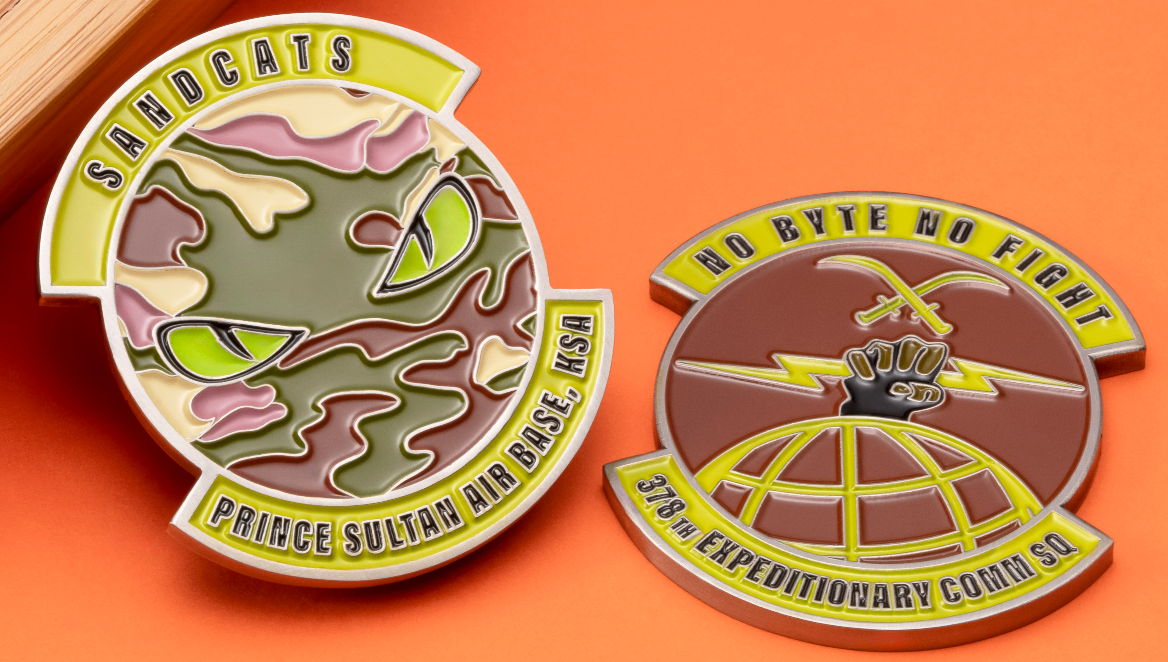 Soft Enamel On Both Sides - Challenge Coins