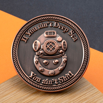 No Color - Challenge Coins