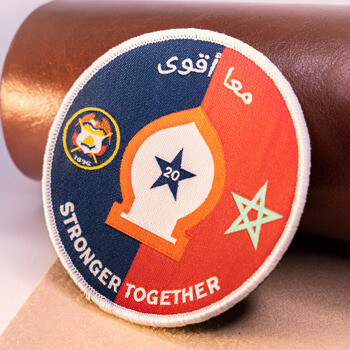 100% Embroidery - Patches