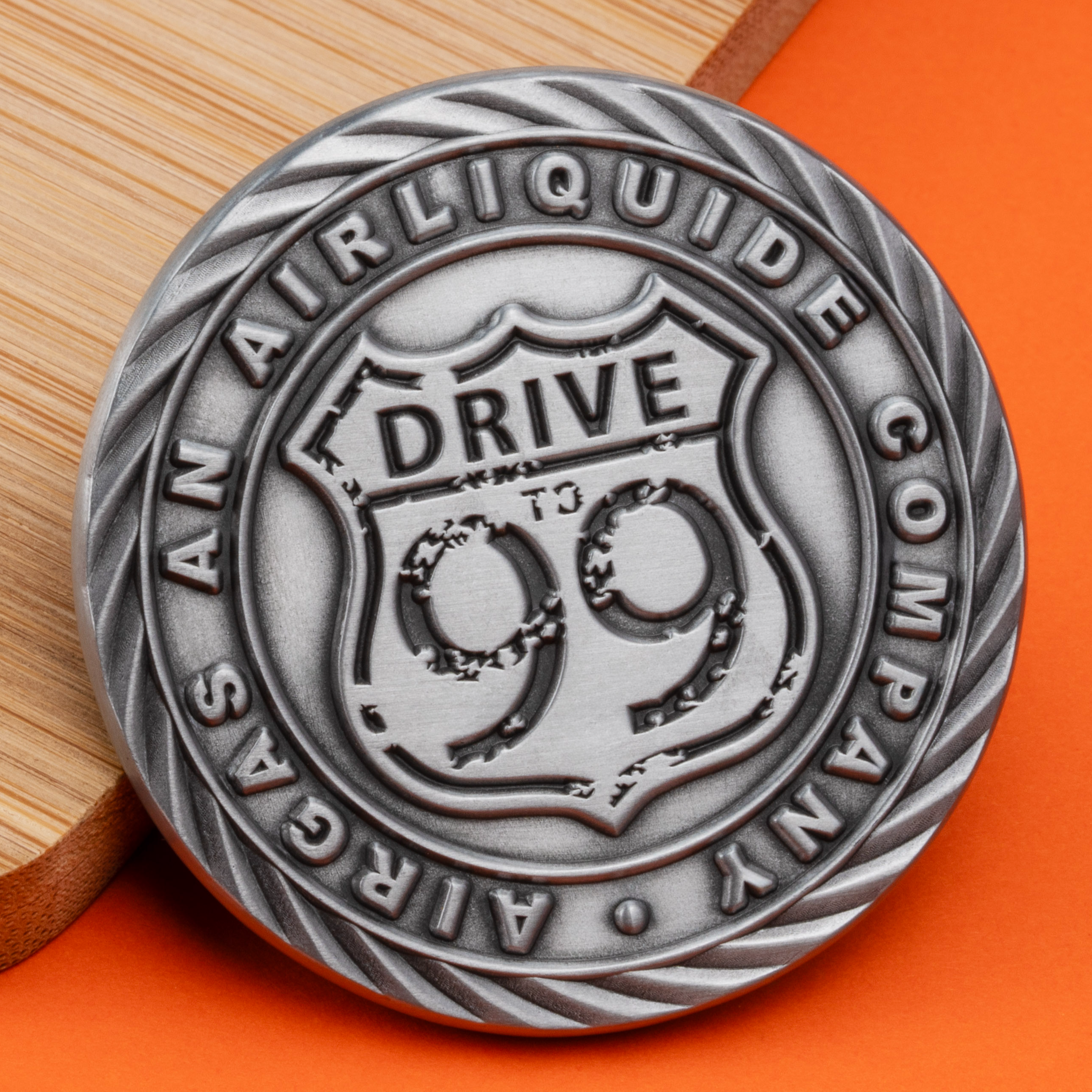 Color On One Side - Challenge Coins