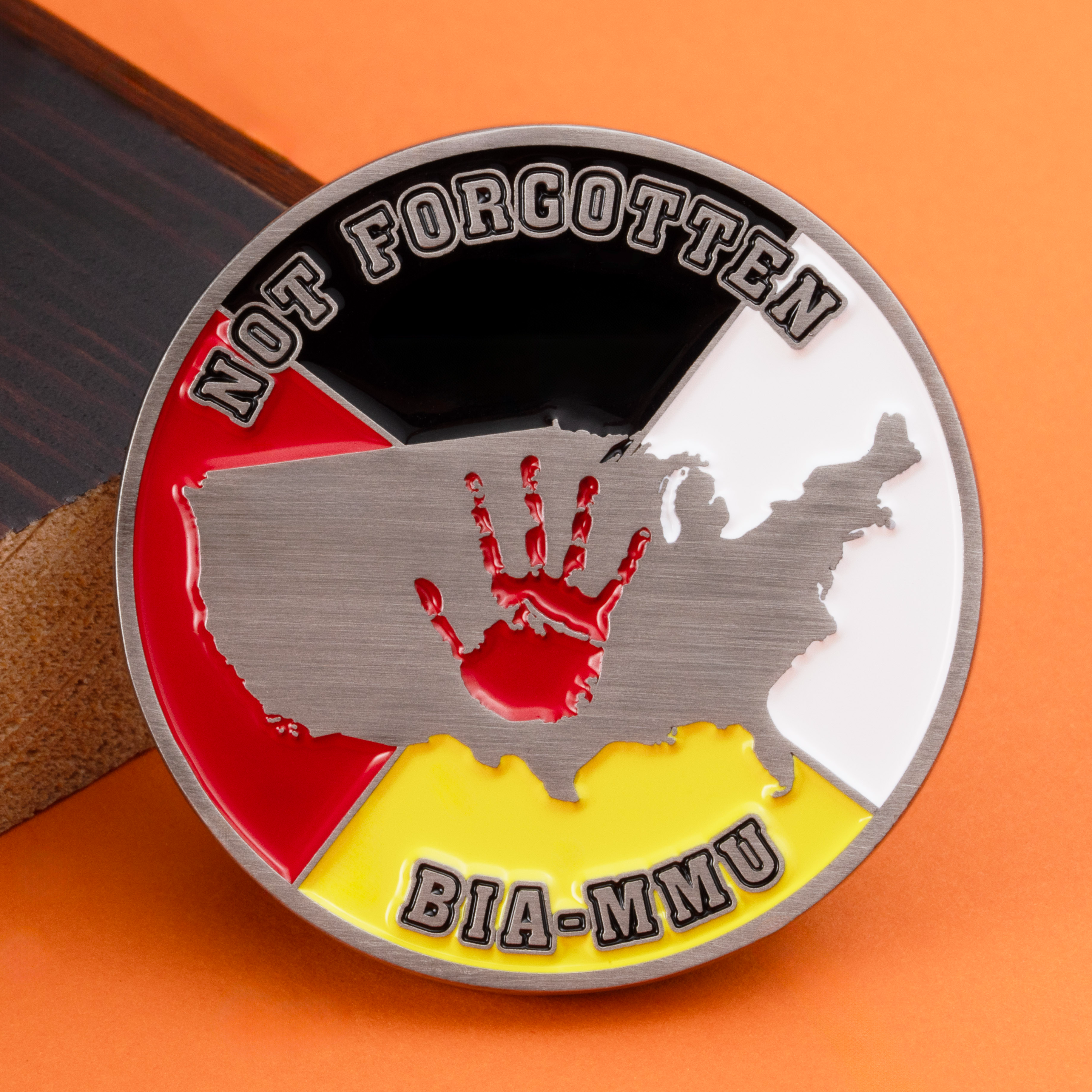 Color On One Side - Challenge Coins