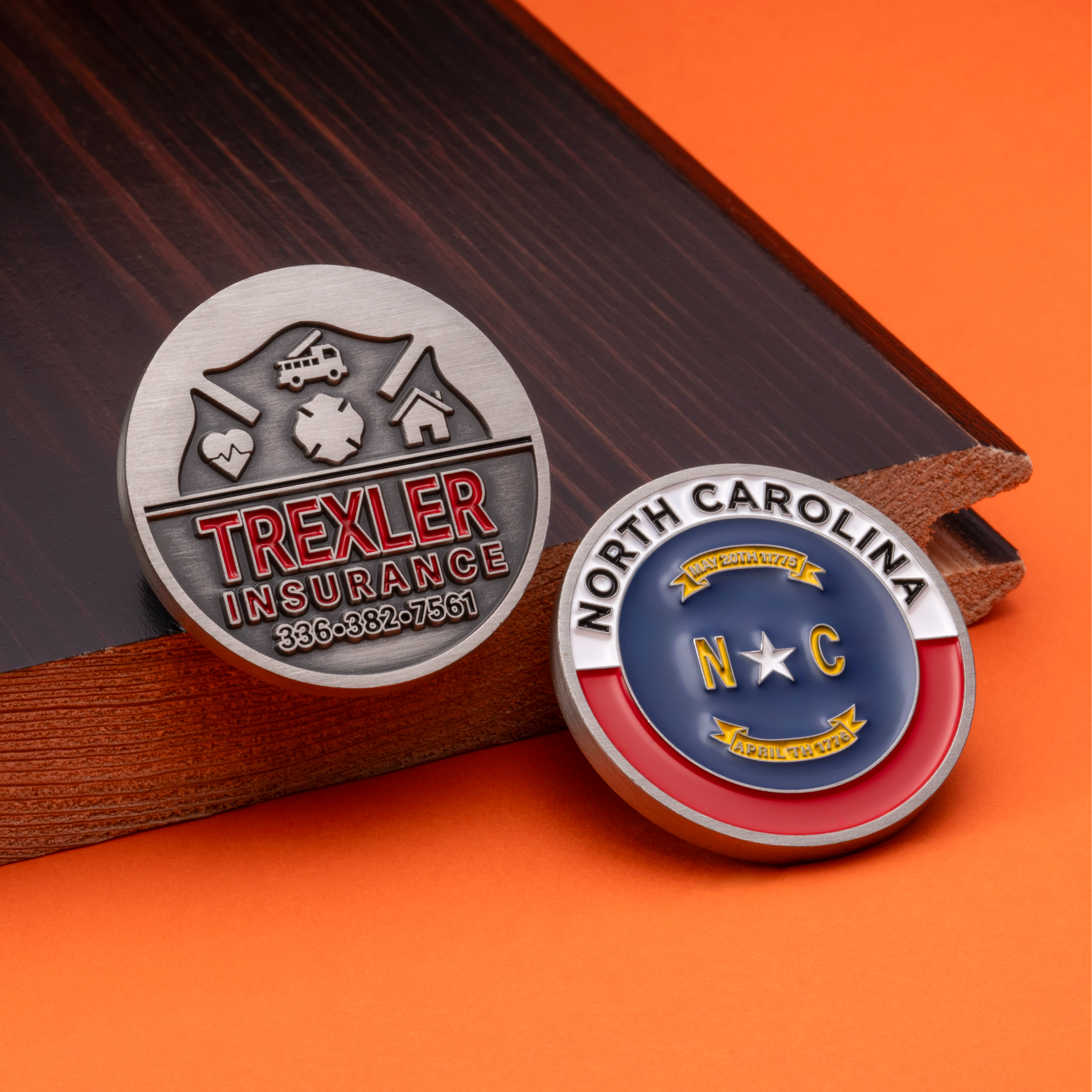Color On Both Sides - Challenge Coins