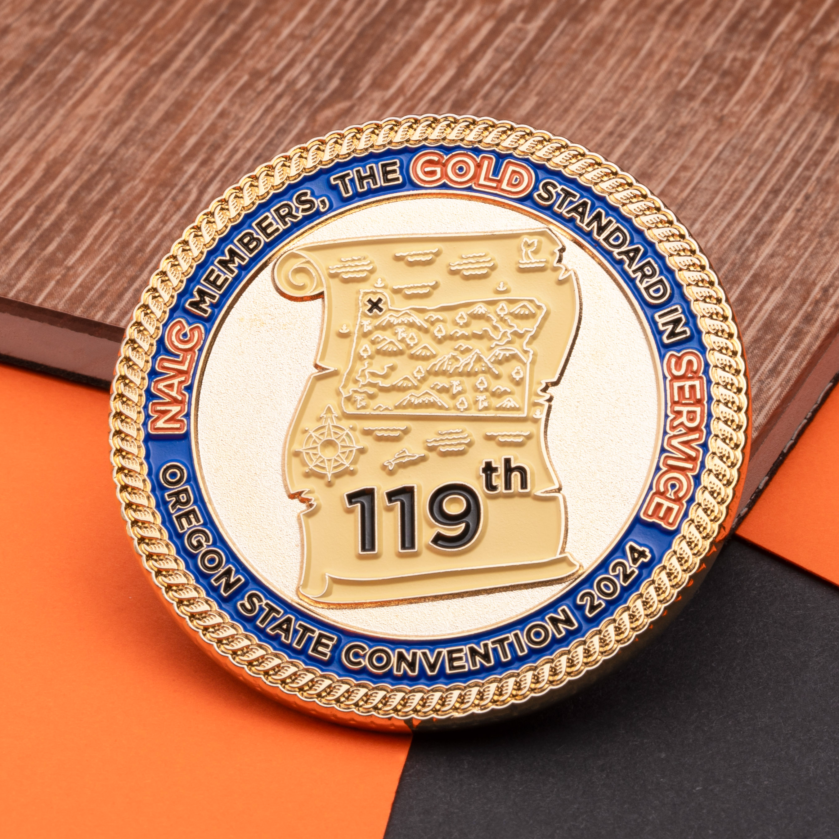 Color On Both Sides - Challenge Coins