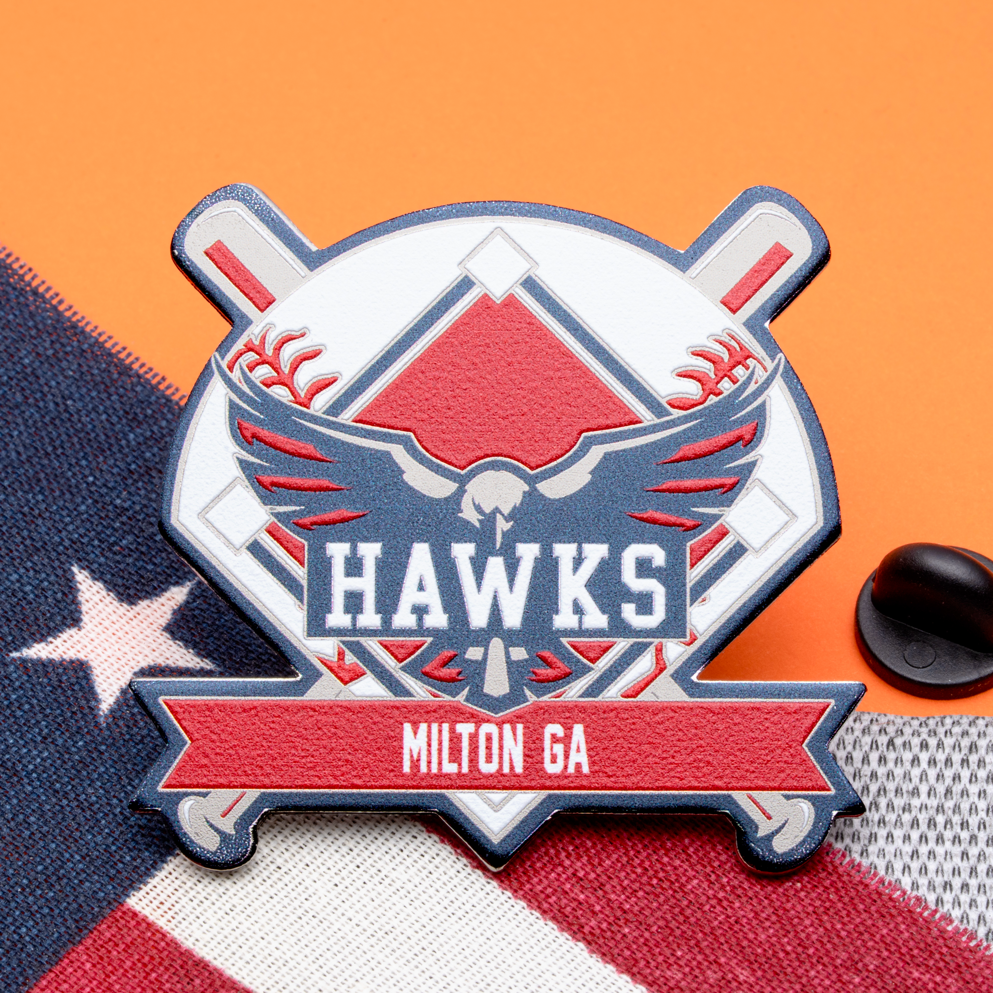 Made in USA - Rush Pin - Lapel Pins