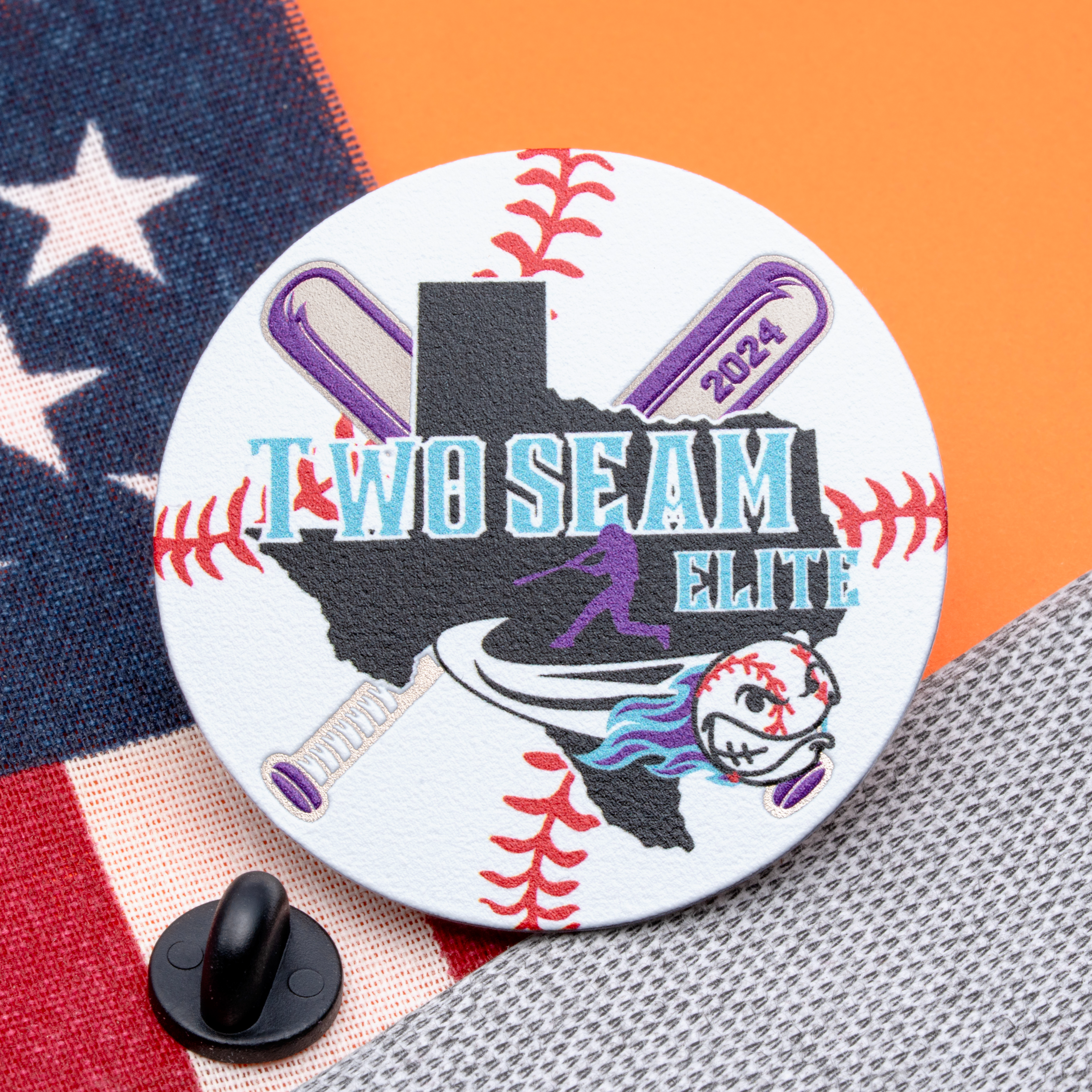 Made in USA - Rush Pin - Lapel Pins